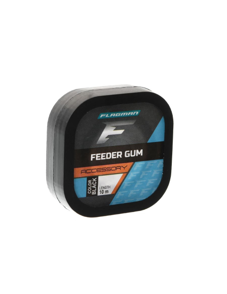 Amortyzator Flagman Feeder Gum Black 0.8mm 10m FLAGMAN - 1 Amortyzator Flagman Feeder Gum Black 0.8mm 10m FLAGMAN - 1