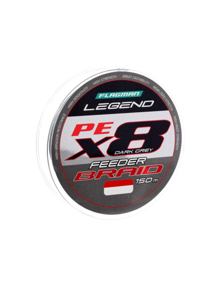 Plecionka Flagman Legend x8 DARK GREY 0.10mm 150m FLAGMAN - 1