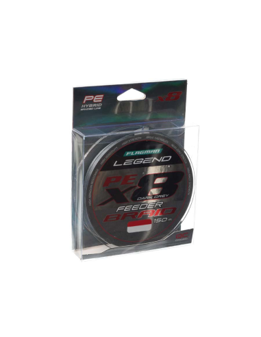 Plecionka Flagman Legend x8 DARK GREY 0.12mm 150m FLAGMAN - 2