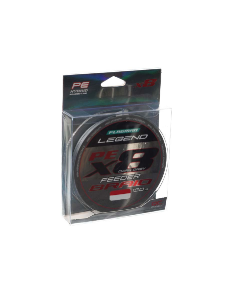Plecionka Flagman Legend x8 DARK GREY 0.12mm 150m FLAGMAN - 2
