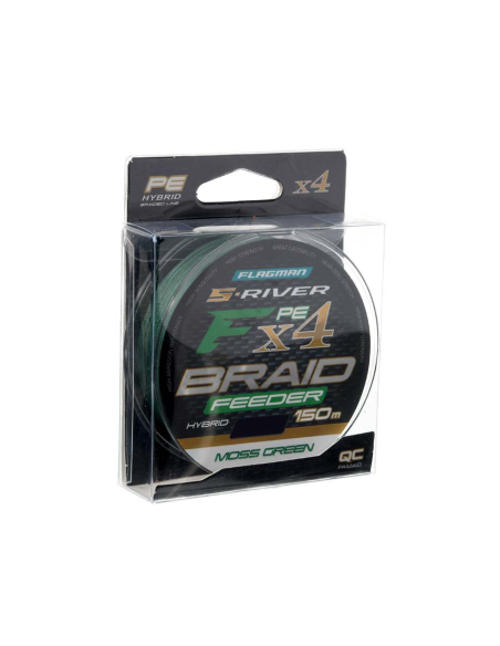 Plecionka Flagman PE Hybrid F4 Moss Green 0.14mm FLAGMAN - 2