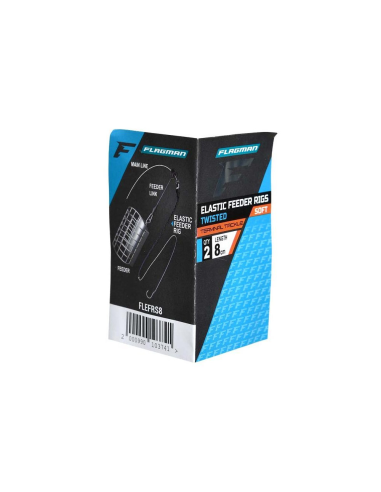 Skrętka Amortyzator z Feeder Gum Flagman SOFT 2szt 8cm FLAGMAN - 2