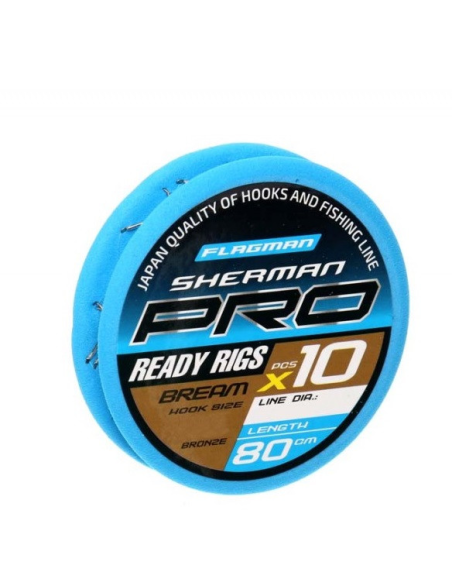 Gotowe przypony Flagman Sherman Pro Bream nr- 14 FLAGMAN - 1