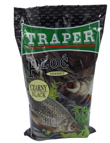 Zanęta Traper Sekret Płoć Czarna 1kg