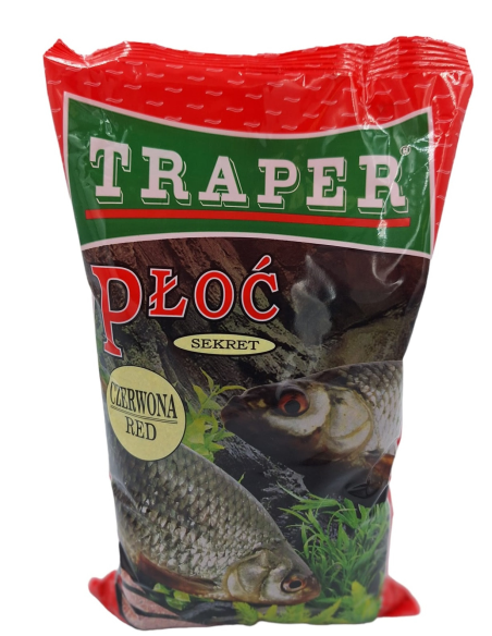 Zanęta Traper Sekret Płoć Czerwona 1kg TRAPER - 1