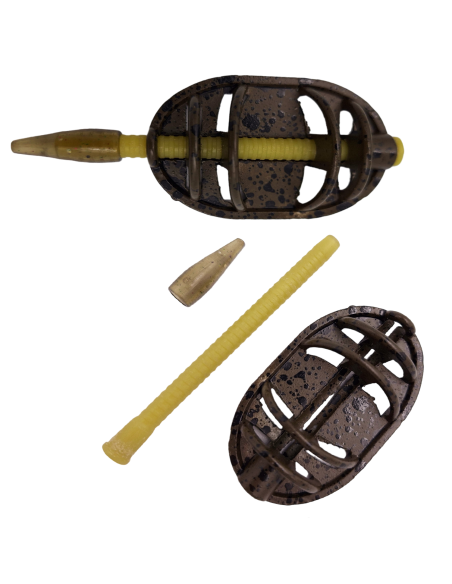 Koszyk Method Feeder In Line Dura Flat Xlarge 30g  - 1