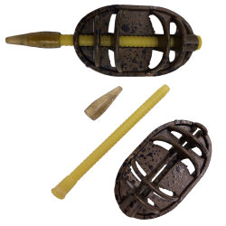 Koszyk Method Feeder In Line Dura Flat Xlarge 40g  - 1