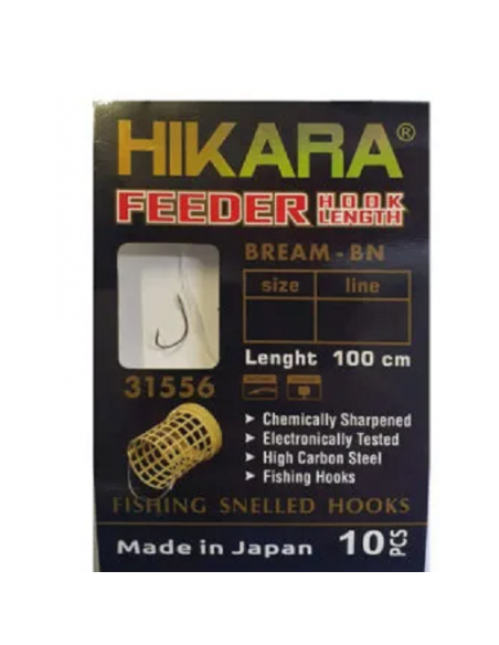 Gotowe Przypony Bream Feeder BN nr 12 / 0,14mm TRAPER - 2