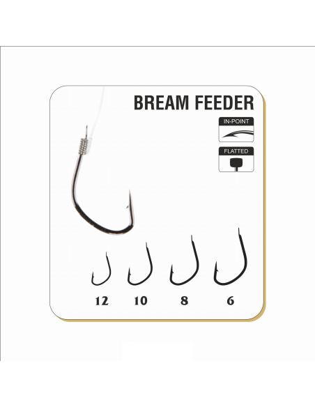 Gotowe Przypony Bream Feeder BN nr 10 / 0,16mm TRAPER - 1 Gotowe Przypony Bream Feeder BN nr 10 / 0,16mm TRAPER - 1