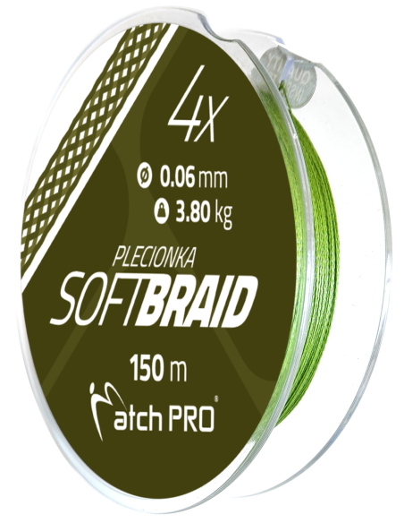Plecionka TEAM SOFT BRAID MatchPro X4 150m 0,12mm MatchPRO - 1