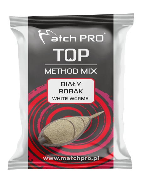 Zanęta MatchPro METHODMIX BIAŁY ROBAK  700g MatchPRO - 1 Zanęta MatchPro METHODMIX BIAŁY ROBAK  700g MatchPRO - 1