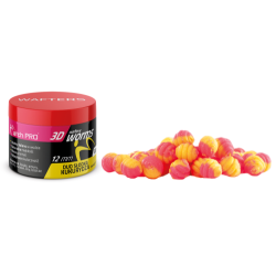 Wafters MATCHPRO Worms 3D Duo SWEETCORN  12mm 20g MatchPRO - 1