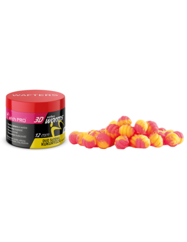 Wafters MATCHPRO Worms 3D Duo SWEETCORN  12mm 20g