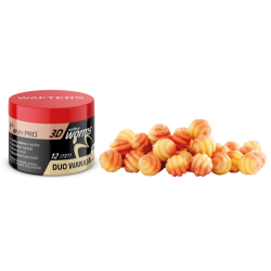 Wafters MATCHPRO Worms 3D Duo VANILLE  12mm 20g MatchPRO - 1