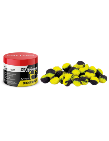 Wafters MATCHPRO Worms 3D Duo Scopex 12mm 20g