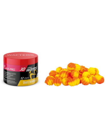 Wafters MATCHPRO Worms 3D Duo Mango 12mm 20g