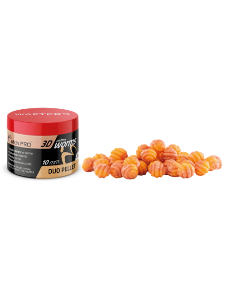 Wafters MATCHPRO Worms 3D Duo PELLET 10mm 20g MatchPRO - 1 Wafters MATCHPRO Worms 3D Duo PELLET 10mm 20g MatchPRO - 1