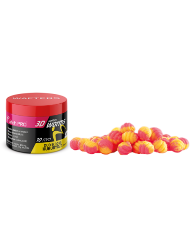 Wafters MATCHPRO Worms 3D Duo SWEETCORN  10mm 20g