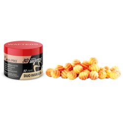 Wafters MATCHPRO Worms 3D Duo VANILLE  10mm 20g MatchPRO - 1