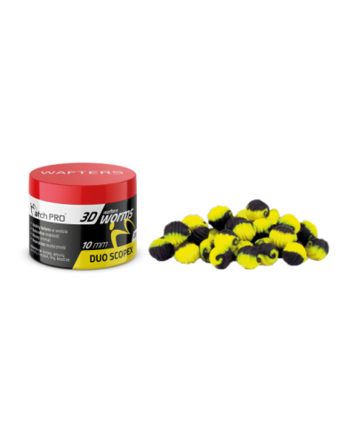 Wafters MATCHPRO Worms 3D Duo Scopex 10mm 20g