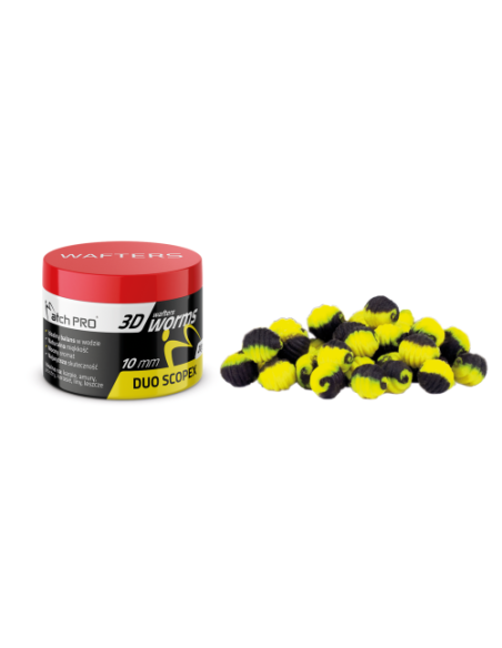 Wafters MATCHPRO Worms 3D Duo Scopex 10mm 20g MatchPRO - 1