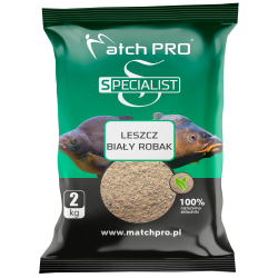 Zanęta MatchPro BIAŁY ROBAK  Leszcz 2kg MatchPRO - 1