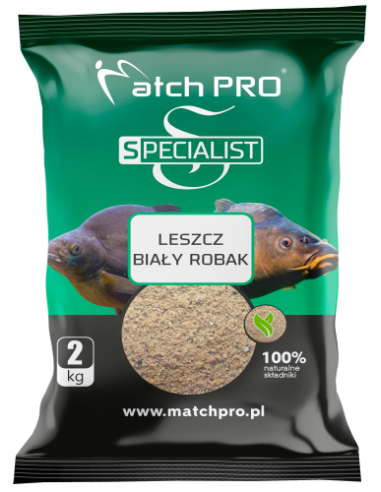 Zanęta MatchPro BIAŁY ROBAK  Leszcz 2kg