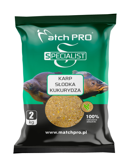 Zanęta MatchPro KARP SŁODKA KUKURYDZA 2kg MatchPRO - 1
