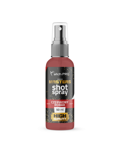 Masters SHOT SPRAY  MATCHPRO CZERWONY ROBAK 50ml MatchPRO - 1