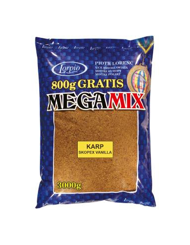 ZANĘTA LORPIO MEGA MIX KARP 3000g