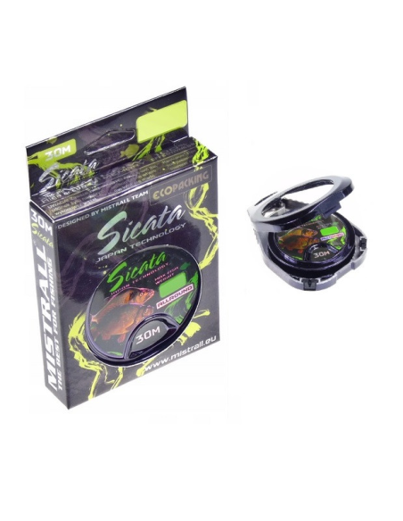 Żyłka Przyponowa Mistrall Sicata Allround  30m 0,14mm MISTRALL - 1 Żyłka Przyponowa Mistrall Sicata Allround  30m 0,14mm MISTRALL - 1
