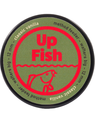Up Fish Wafters Classic Vanilla Big 12mm Up Fish - 3