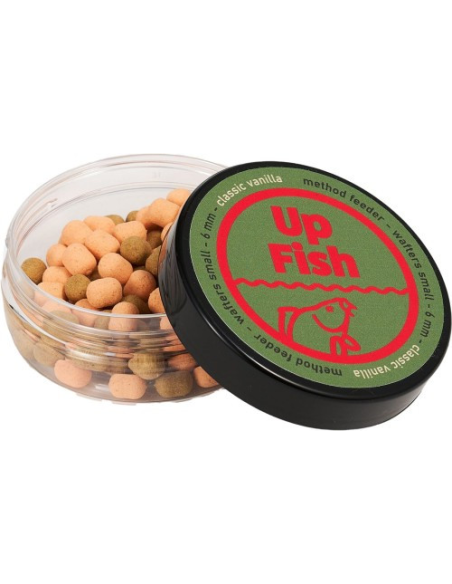 Up Fish Wafters Classic Vanilla Small 6mm Up Fish - 1