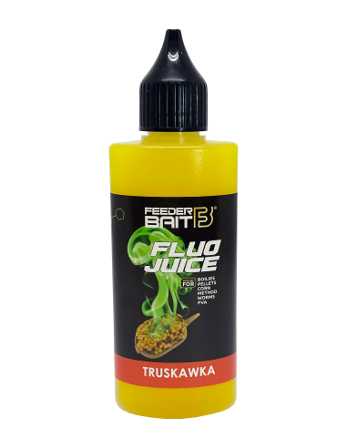 Fluo Juice Feeder Bait - Truskawka 50ml