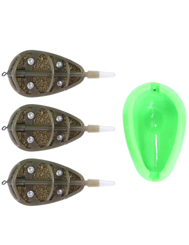 Zestaw Koszyków do Method Feeder 15/20/25g + foremka  - 3