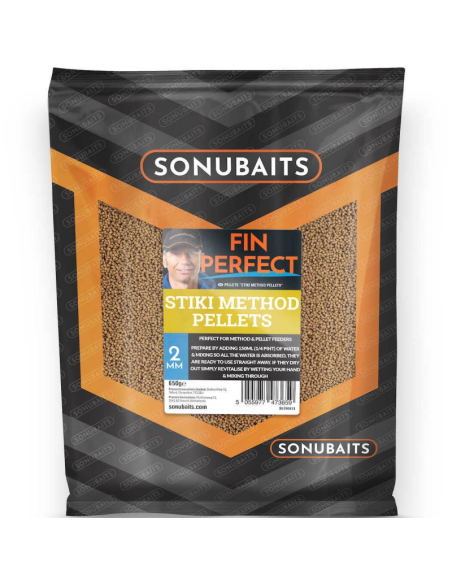 Sonubaits Fin Perfect Stiki Pellets - 2mm SONUBAITS - 3 Sonubaits Fin Perfect Stiki Pellets - 2mm SONUBAITS - 3