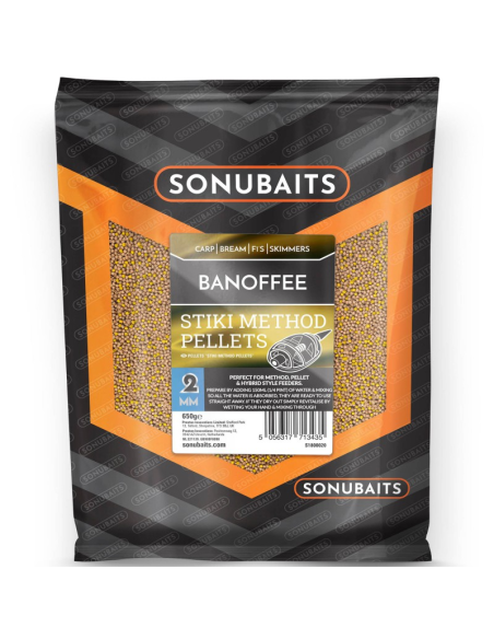 Sonubaits Stiki Method Pellets 2mm - Banoffee SONUBAITS - 4