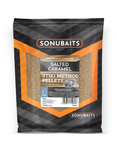 Sonubaits Stiki Method Pellets 2mm Salted Caramel