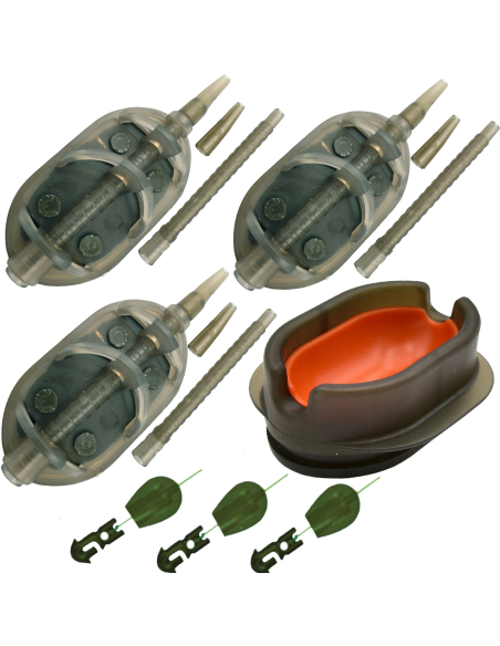 Zestaw Koszyków Method Feeder ARC QTS Foremka 3x60g  - 1