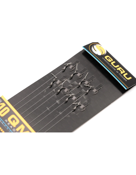 Przypony Guru QM1 Rigs Z Bagnetem 0.19mm 10cm - roz 10 GURU - 1