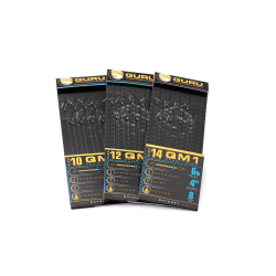 Przypony Guru QM1 Rigs Z Bagnetem 0.19mm 10cm - roz 14 GURU - 1 2