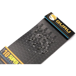 Przypony Guru Super MWG Rig Z Bagnet 0.19mm 10cm - rozm 12 GURU - 1