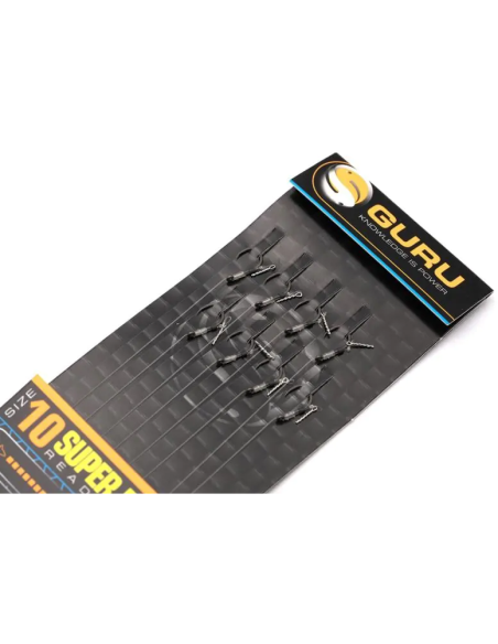 Przypony Guru Super MWG Rig Z Bagnet 0.19mm 10cm - rozm 14 GURU - 1