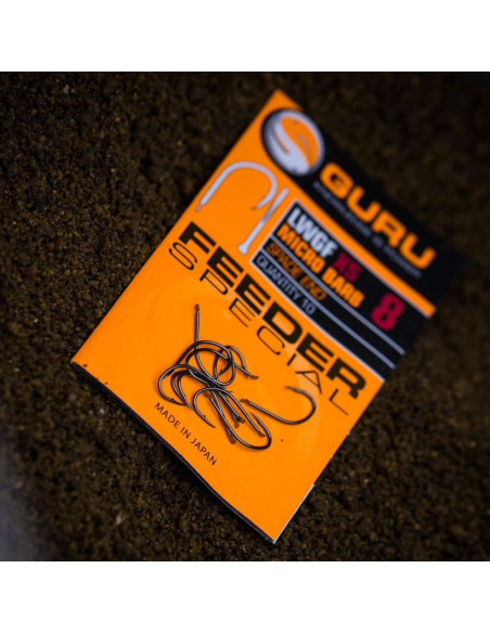 Haczyki Guru Feeder LWGF  Special XS Spade End - rozm.14  - 2