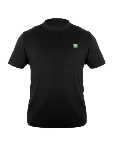 Koszulka Preston Lightweight Black T-Shirt - Large