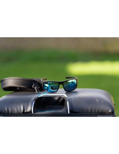 Okulary Preston Inception Wrap Sunglasses - Ice Blue Lens PRESTON - 6