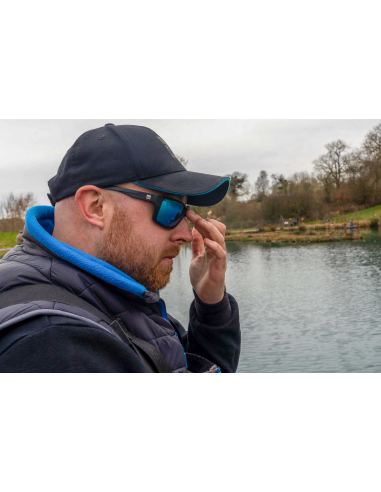 Okulary Preston Inception Wrap Sunglasses - Ice Blue Lens PRESTON - 7