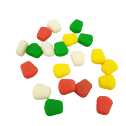 Kukurydza Sztuczna Pływająca Mix kolorów S 20szt.  - 1