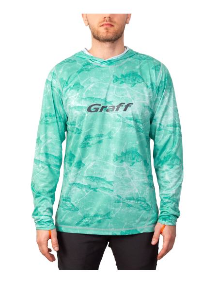 Bluza GRAFF UPF50 z kapturem  CL-14  XL GRAFF - 1 Bluza GRAFF UPF50 z kapturem  CL-14  XL GRAFF - 1