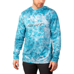 Bluza GRAFF UPF50 z kapturem  CL-15 2XL GRAFF - 1